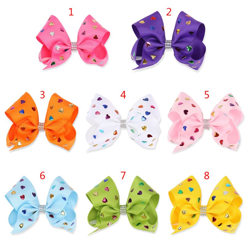 INN Children Kids Hairpin Bow-knot Hair Accessories for Head Ornaments Holiday Birth