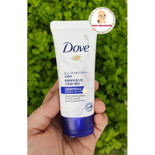 [HB Gift] Sữa rửa mặt Dove tinh chất - Serum cấp ẩm và cho da mềm mượt mini size 30g