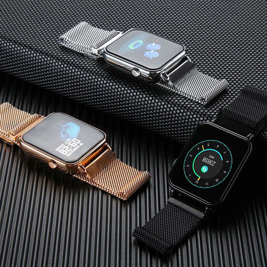 Đồng Hồ Thông Minh Z9 Pro - smartwatch pin khủng dây thép, đo huyết áp nhịp tim, kết nối bluetooth, chống nước giá rẻ