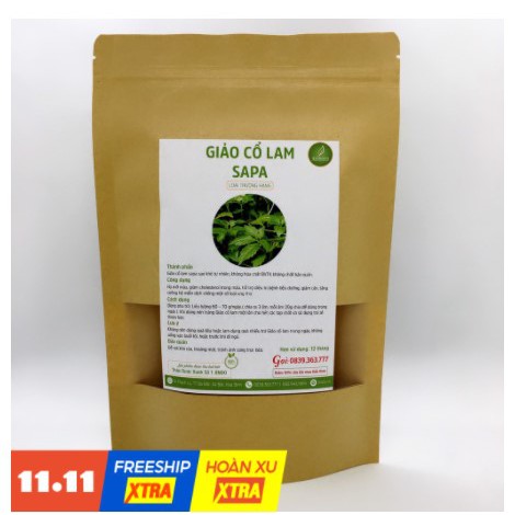 Giảo Cổ Lam Sa Pa sấy khô 200gram loại thượng hạng - TTD037