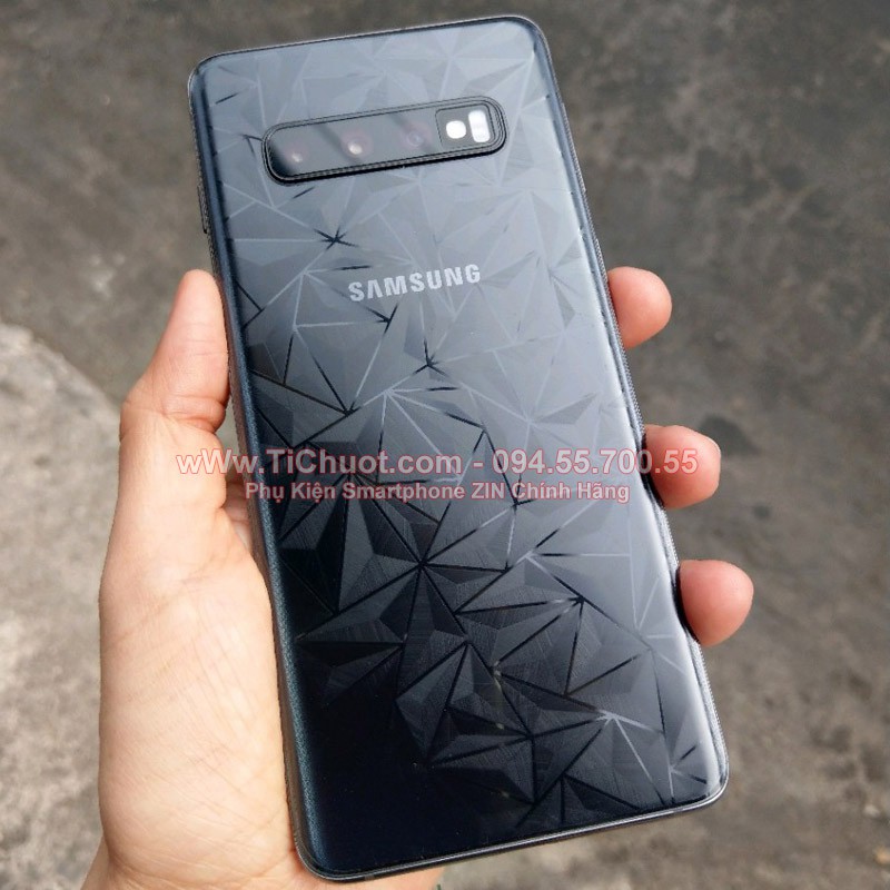Dán Dẻo 3D Kim cương Samsung S10/ S10 Plus