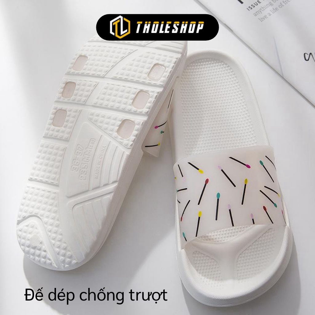 [SGD] Dép Quai Ngang Unisex - Dép Hình Que Diêm Mang Trong Nhà, Đi Chơi Chống Trượt 7785