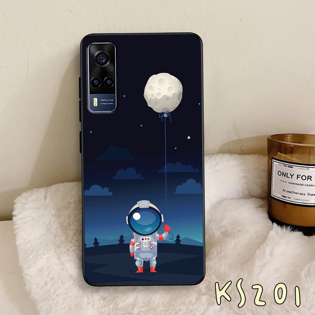 Ốp lưng Vivo Y72 5G - Y51 2020 - Y53s - Ốp lưng vivo in hình Phi hành gia cực hot