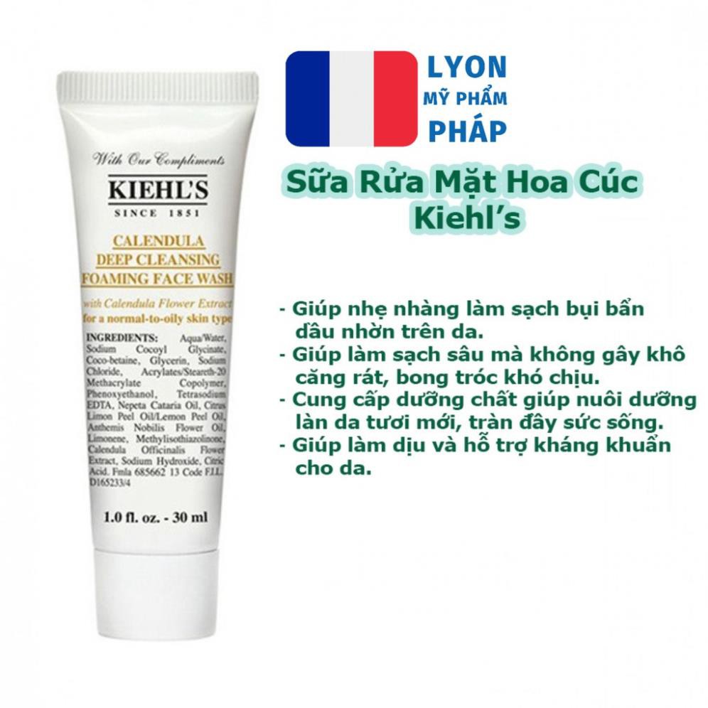 ✅ (HÀNG CHUẨN AUTHENTIC) SỮA RỬA MẶT KIEHL’S HOA CÚC
