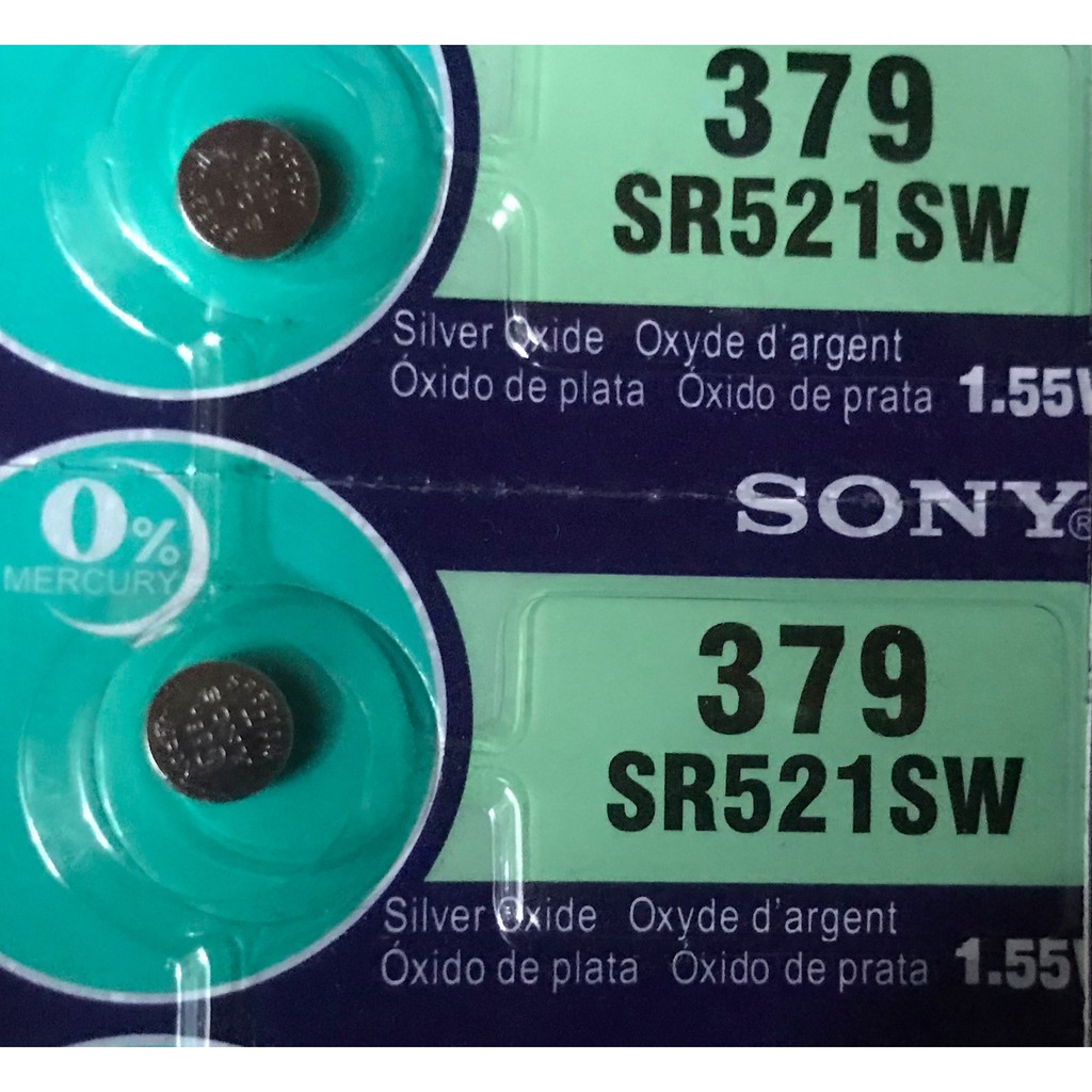 PIN ĐỒNG HỒ ĐEO TAY SONY 364 / 377 / 371 / 337 / 379 / 399 / 395 , Pin Sony 1,55V lắp cho đồng hồ đeo tay