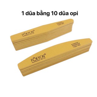 Dũa cứng skinnail chống thấn nước 1 dũa bằng 10 dũa opi dũa loại 1 dùng bên ko bị muc như dũa opi mềm . 2 mặt nhám sần .