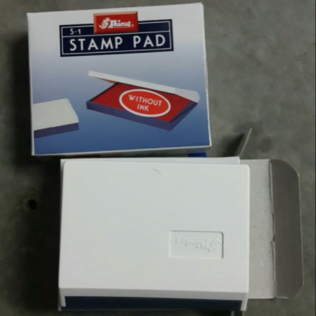 Hộp dấu lăn tay - Tampon lăn dấu vân tay Shiny SM-1