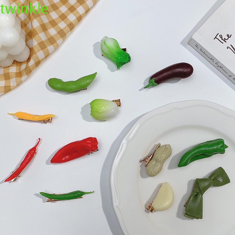 Kẹp Tóc Nữ Hình Hạt Đậu Phộng Dễ Thương