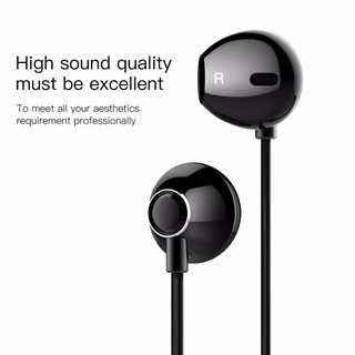 Tai Nghe Nhét Tai Baseus H06 Cổng 3.5mm Cho Âm Thanh Sống Động Tai nghe có dây In-Ear với Mic cho Samsung Xiaomi Sony