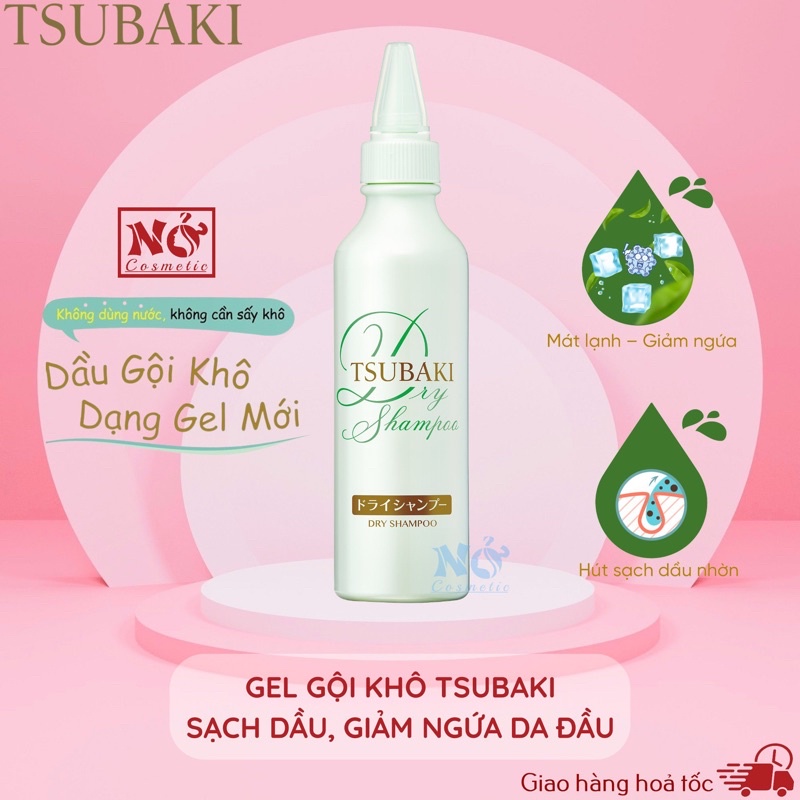 Dầu gội khô TSUBAKI dry shampoo 180ml