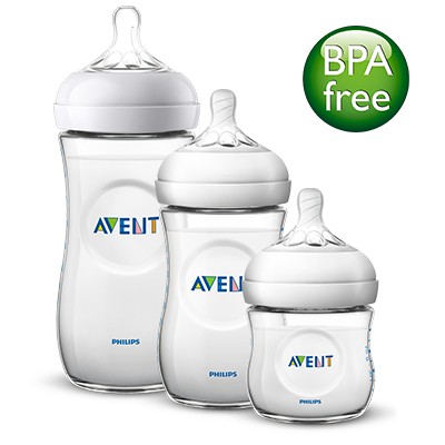 Bình sữa Avent Natural Mô Phỏng Tự Nhiên 125ml và 260ml - Hàng Chính Hãng