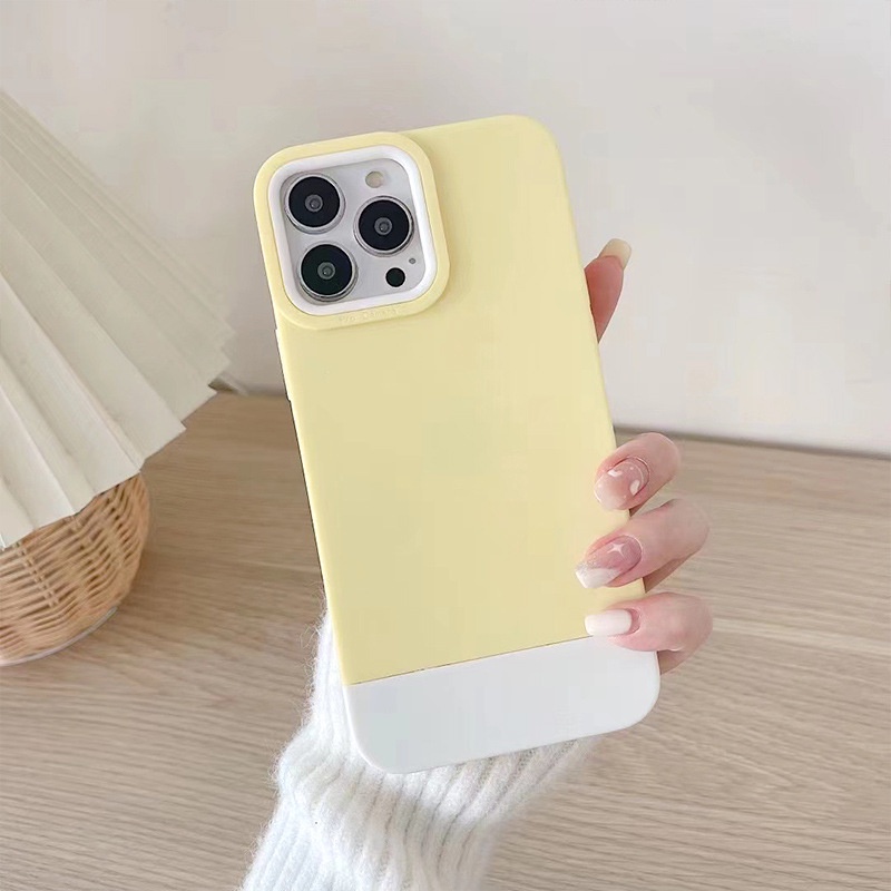 Ốp lưng Iphone 11/11pro/11promax/12promax/13 pro max/mini Style Iphone 12 Cạnh Vuông Chống Bẩn | GuCase