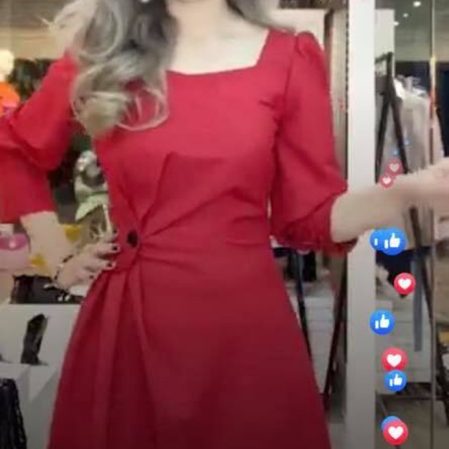 Đầm xếp li eo Bigsize 60-90 ký, thời trang nữ dành cho khách ngoại cỡ