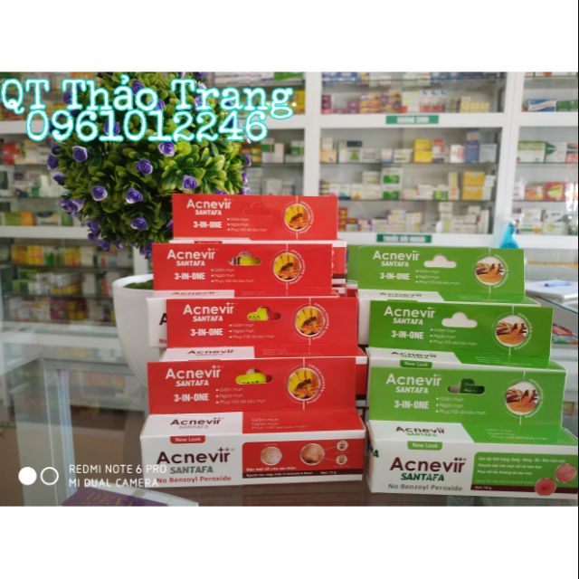 Chấm mụn Acnevir Santafa