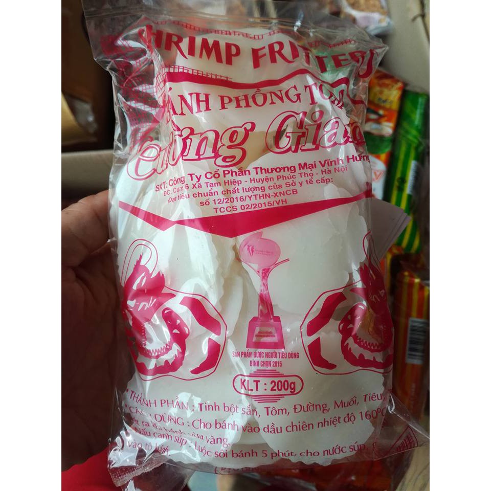 Phồng tôm Cường Giang ( 100gr-200gr)