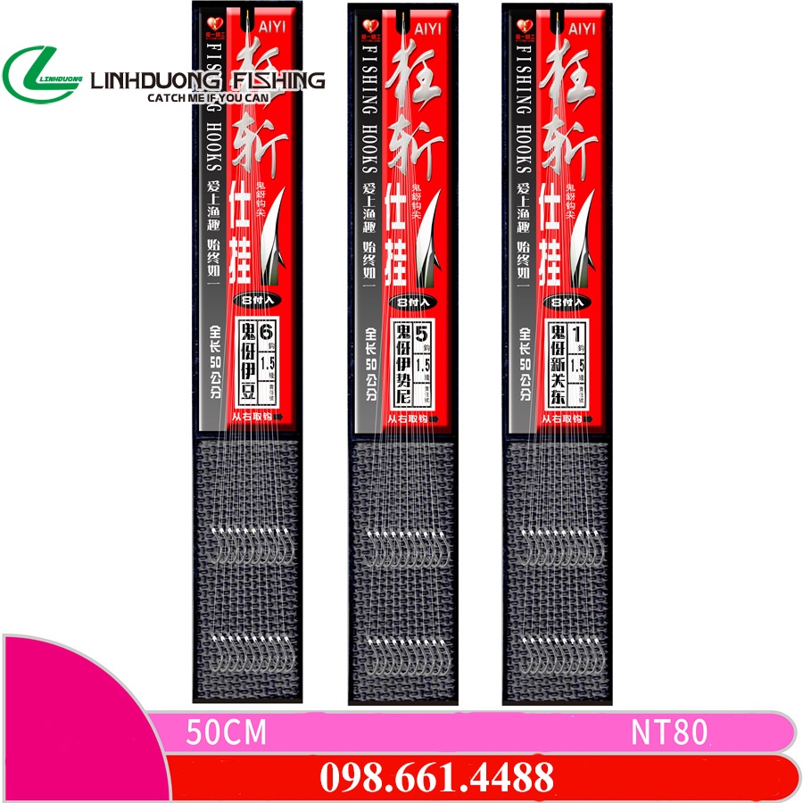 Lưỡi Thẻo Đôi Câu Đài, Lưỡi Câu Buộc Sẵn Cao Cấp