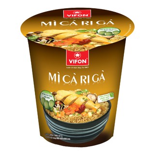 Mì Ly Cari Gà Vifon 67g thùng 24 ly