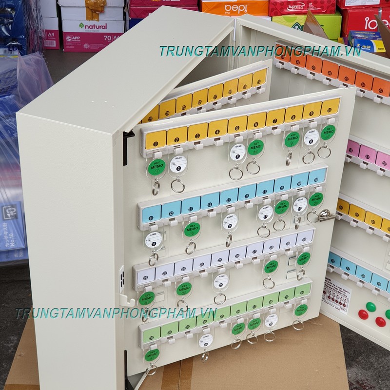 Tủ móc chìa khóa K240 chứa 240 móc chìa khóa