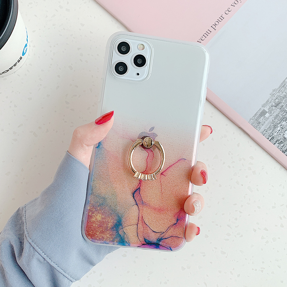 Ốp Điện Thoại Thời Trang + Giá Đỡ Cho Apple Iphone 11 Pro Max Xr Xs Max 7 8 Plus X 7 plus 8 plus | BigBuy360 - bigbuy360.vn