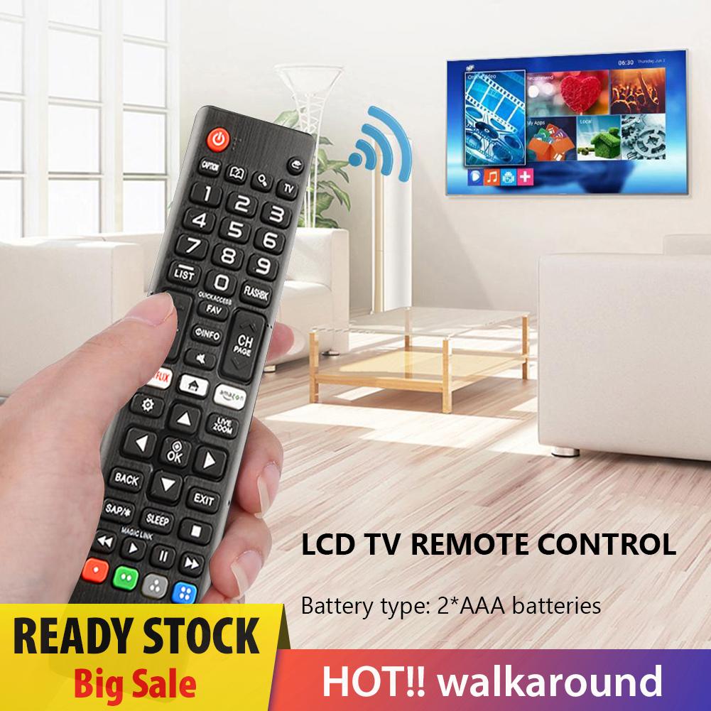 walkaround Remote Control for LG AKB75095307/AKB75095308/AKB75095303 Smart TV English