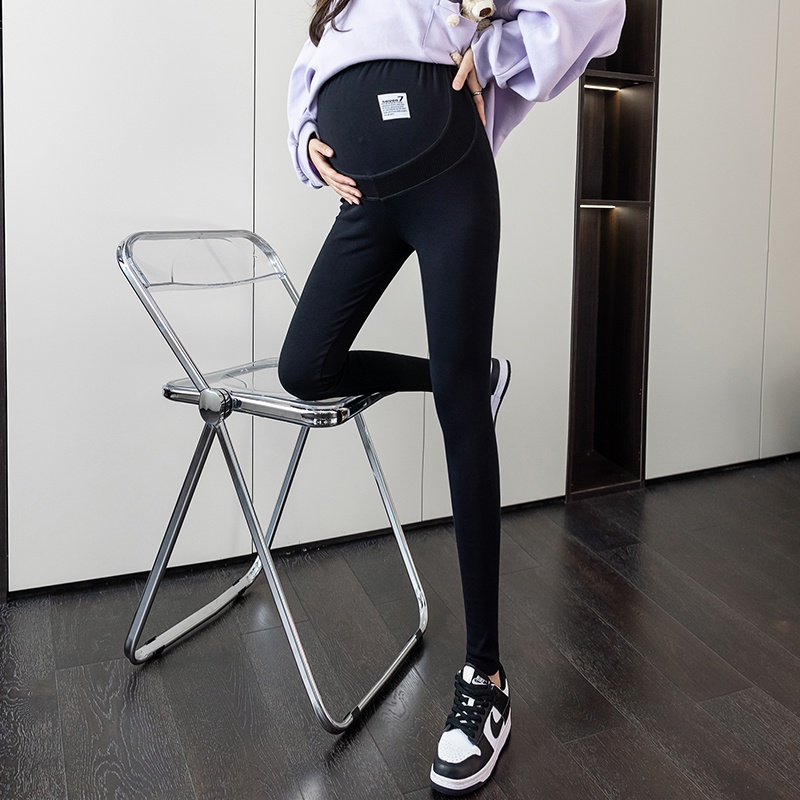 Quần Legging cotton Nguyên Chất Nâng Bụng Thời Trang Xuân Thu Cho Mẹ Bầu