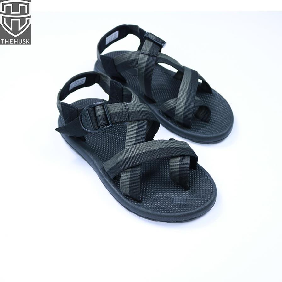 Giày Sandals Unisex HuuCuong & TheHusk Xỏ Ngón Quai Dù Đế Cao Su - TH7 !