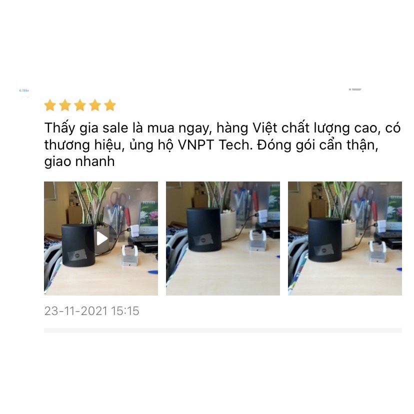 Hệ thống Wifi Mesh VNPT Technology (4-pack) Chuẩn AC 2 băng tần dành cho gia đình iGate EW12SX