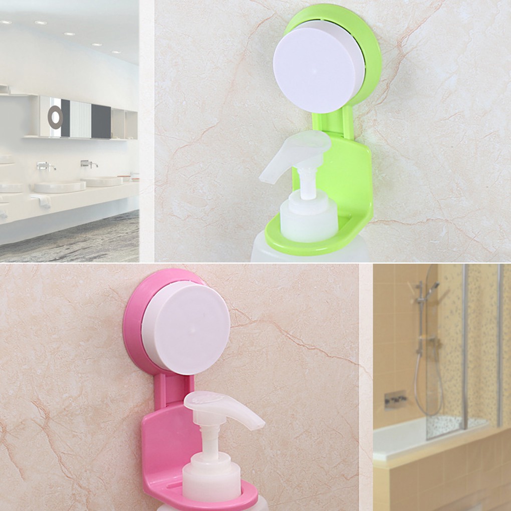 Kệ Hút Chắc Chắn Không Vết Nhà Tắm Cho Dung Dịch Xà Phòng và Dung Dịch Dưỡng Thể Toàn Thân 4 Màu