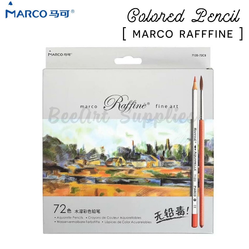 [𝐁𝐞𝐞𝐀𝐫𝐭𝐒𝐭𝐨𝐫𝐞𝟐] Chì nước cao cấp Marco Raffine 48/50/72 màu