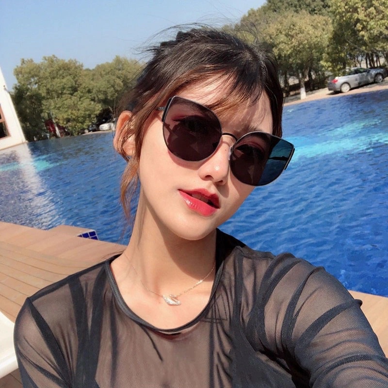 Kính Mát Nam Nữ Unisex Dáng Mắt Mèo Hàn Quốc, Kính Râm G.M Fullbox Loại 1 Chống Tia UV Tốt Hot Trend