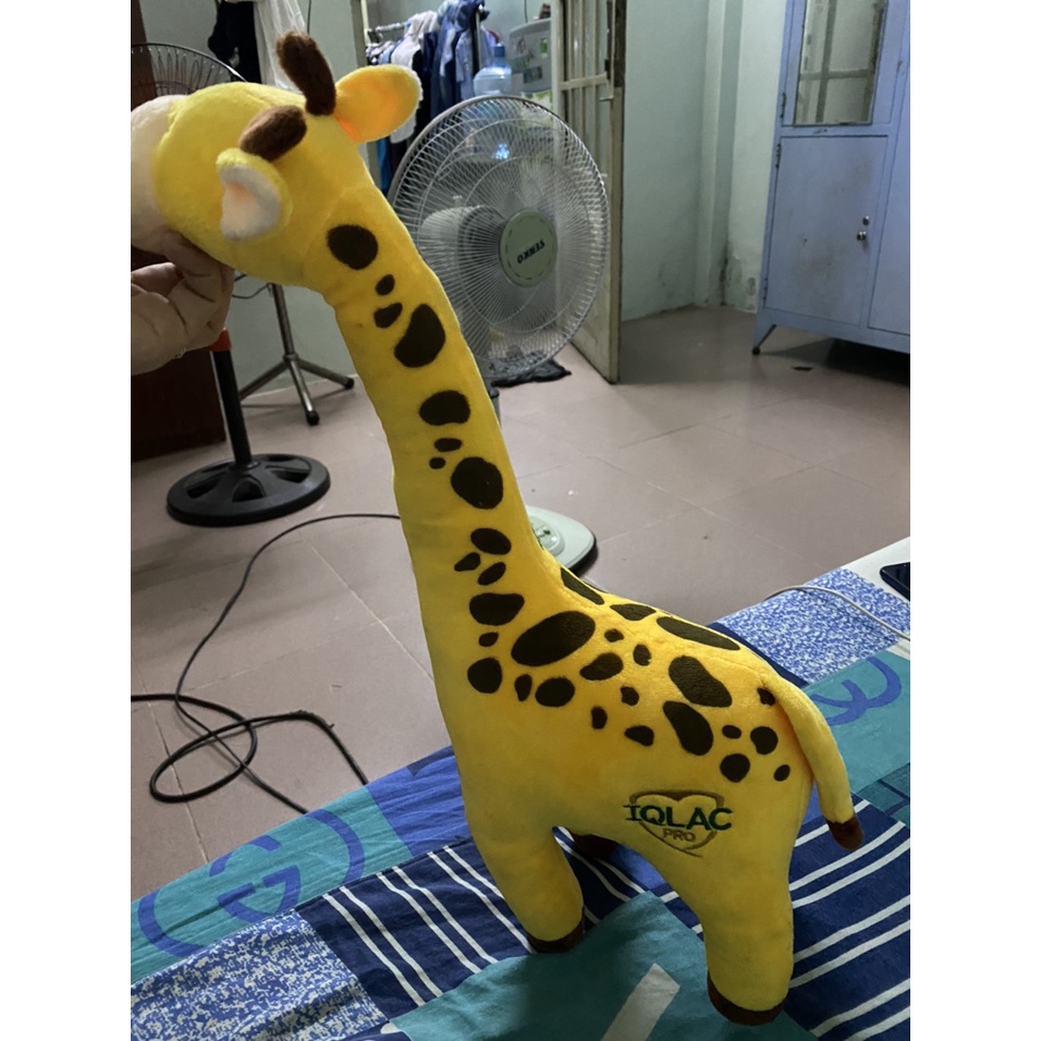 THÚ BÔNG HƯƠU CAO CỔ QUÀ TẶNG SỮA IQLAC PRO