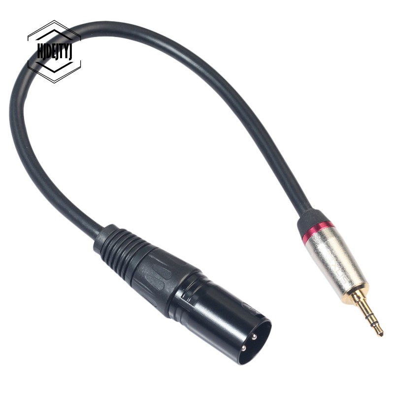 Cáp chuyển đổi nối mic 0.3M Xlr 3Pin đầu cắm sang đầu cắm Trs 3.5Mm chuyên dụng