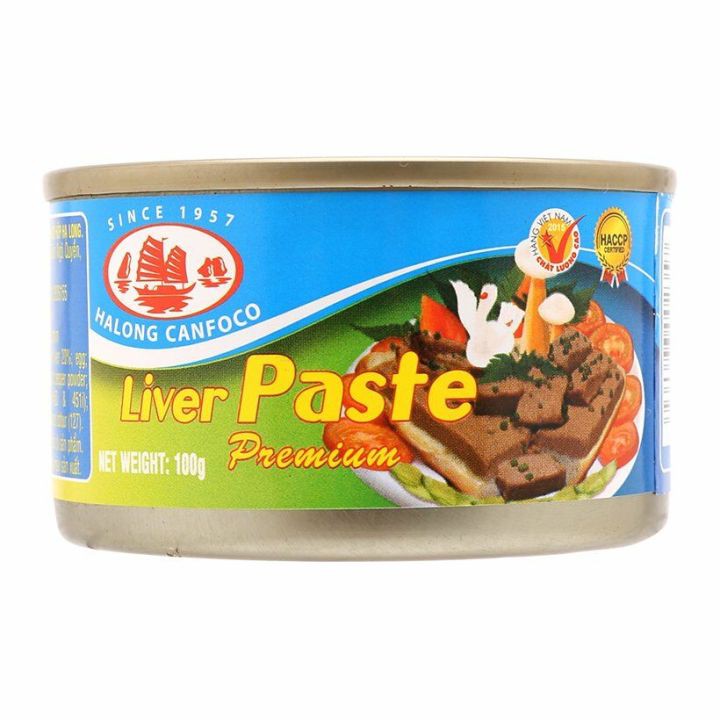 Pate gan đặc biệt Hạ Long Canfoco 100g (COMBO 10 HỘP)