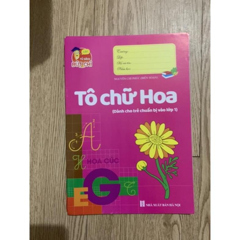 Tập tô chữ hoa cho bé