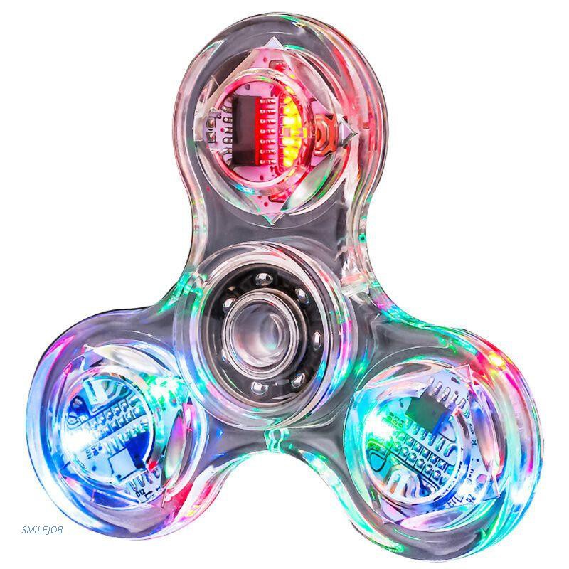 Con quay đồ chơi spinner có đèn led giúp giảm căng thẳng