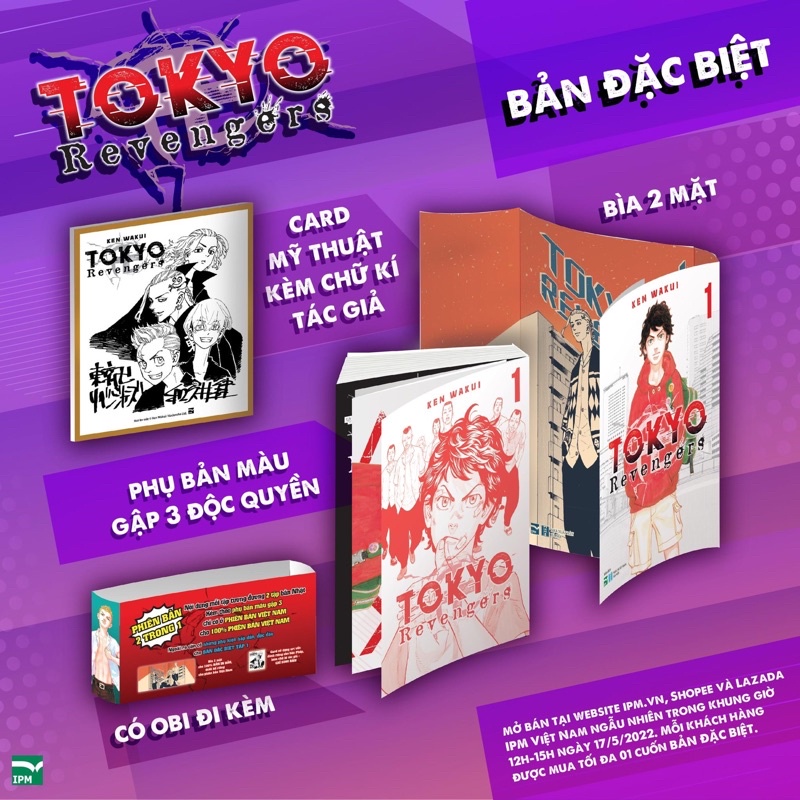 Khung hình Tokyo revengers 1 bản đặc biệt