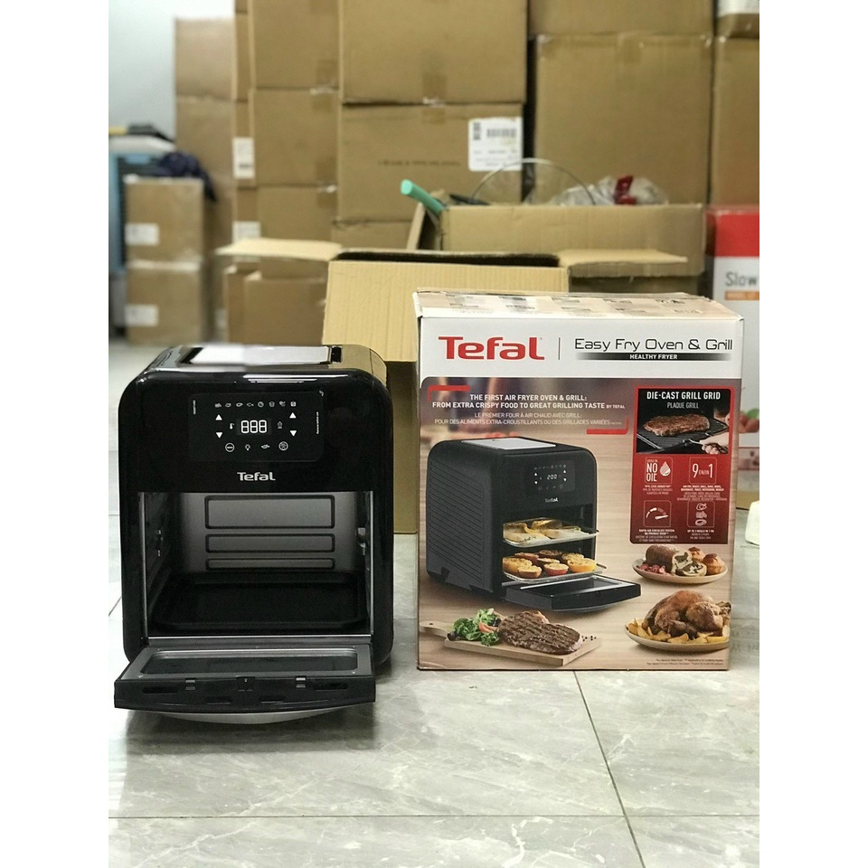 Nồi Chiên Không Dầu Điện Tử Tefal 11 lít FW501815 - Hàng Chính Hãng Cho Bữa Ăn Gia Đình Thêm Ngon Và Hấp Dẫn
