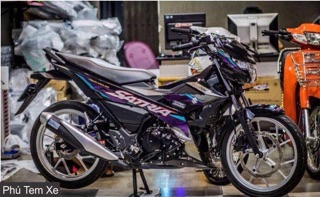Tem rời Satria Đẹp lung linh