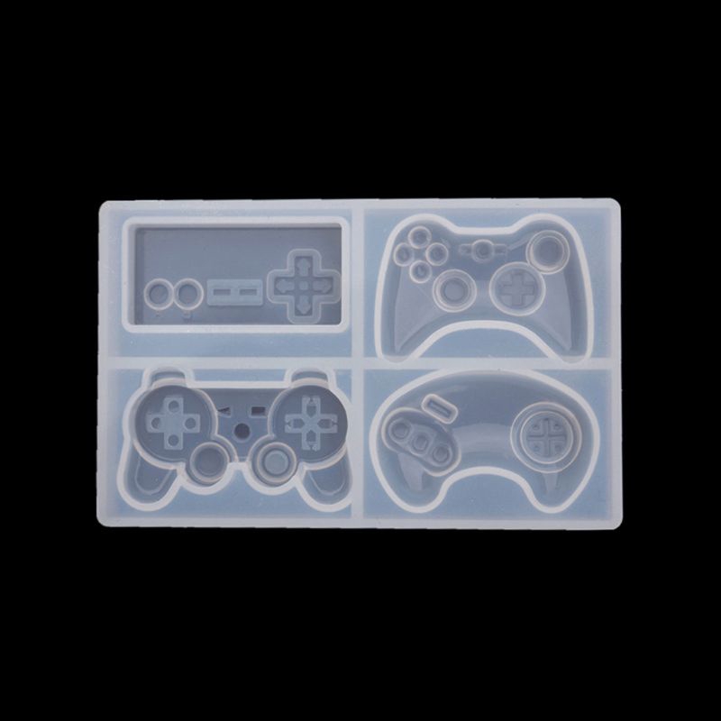 Khuôn silicone hình áy chơi game 4 phong cách tự làm trang sức
