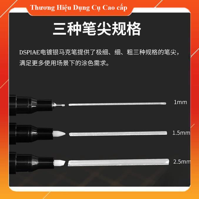 Bút tô mô hình cao cấp chorme dspiae