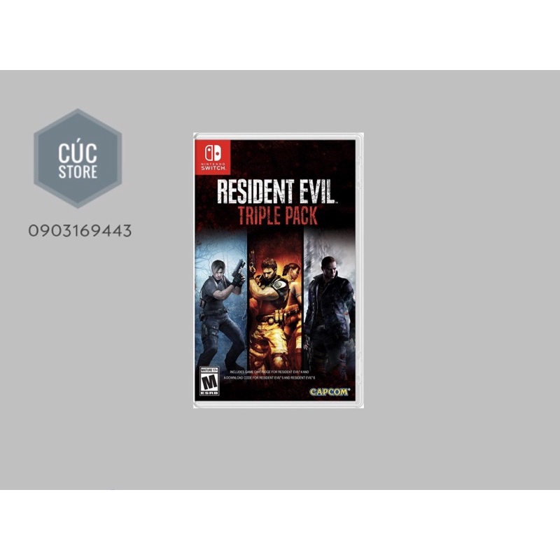 Băng chơi game SWITCH: Resident Evil Triple Pack