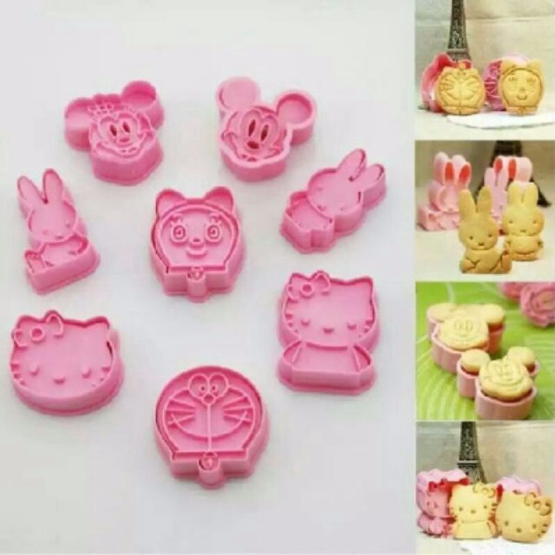 Khuôn Làm Bánh Quy Hình Dễ Thương 3d