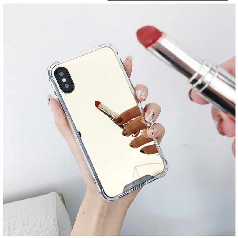 Ốp Lưng Tráng Gương Độc Đáo Cho Iphone 11 Pro Xs Max Xr X 10 8 Plus 9 7 8 6s 6 S Plus Se 2020