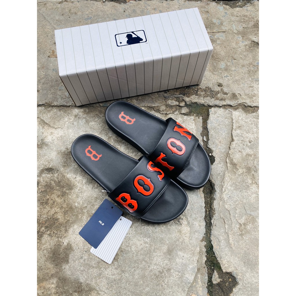 Dép M.L.B đen boston