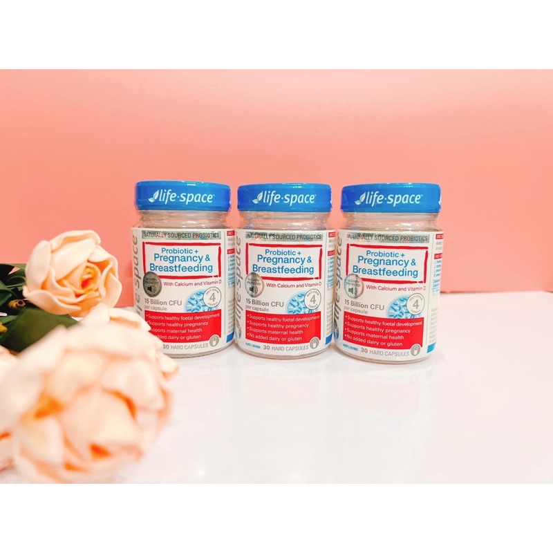 Men vi sinh cho mẹ bầu Life Space Probiotic for Pregnancy & Breastfeeding 30 viên