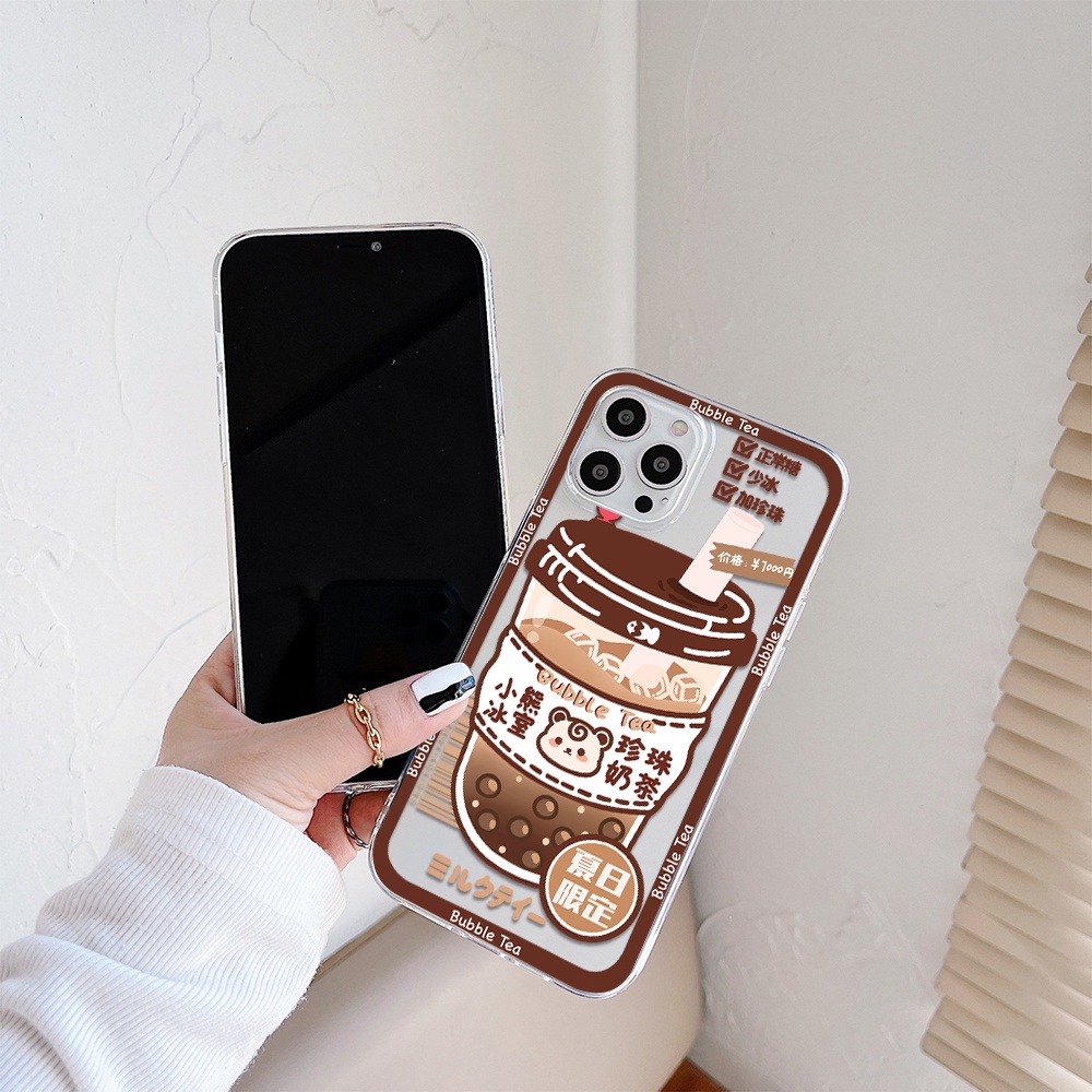 Ốp Điện Thoại Tpu Mềm Chống Sốc In Hình Dễ Thương Cho iPhone 11 12 13 pro max XS X XR XSMax 7 8 6 6s plus 5 4 SE 2020