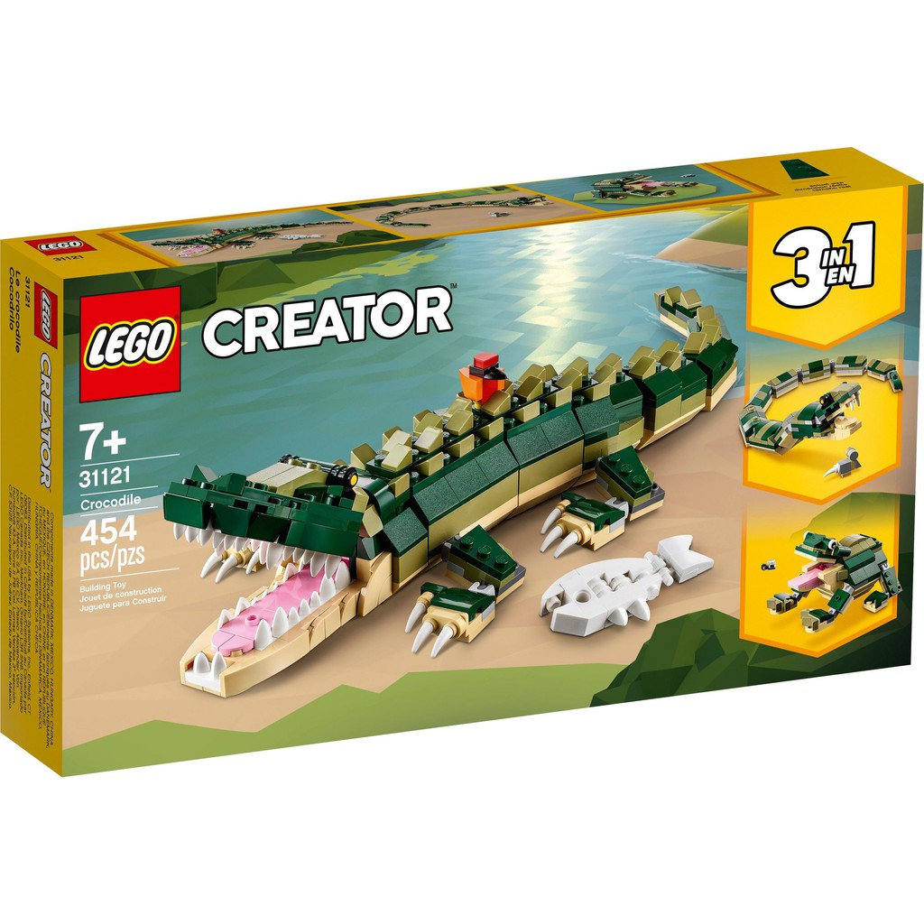 LEGO 31121 Creator - Mô hình cá sấu