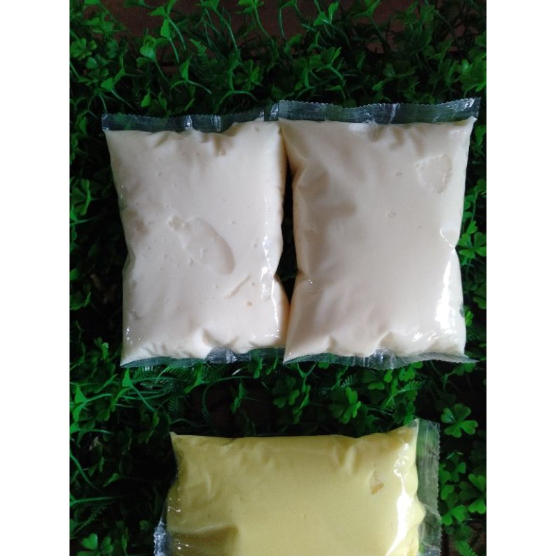 Bơ vàng / bơ trắng dùng cuộn bánh tráng ăn