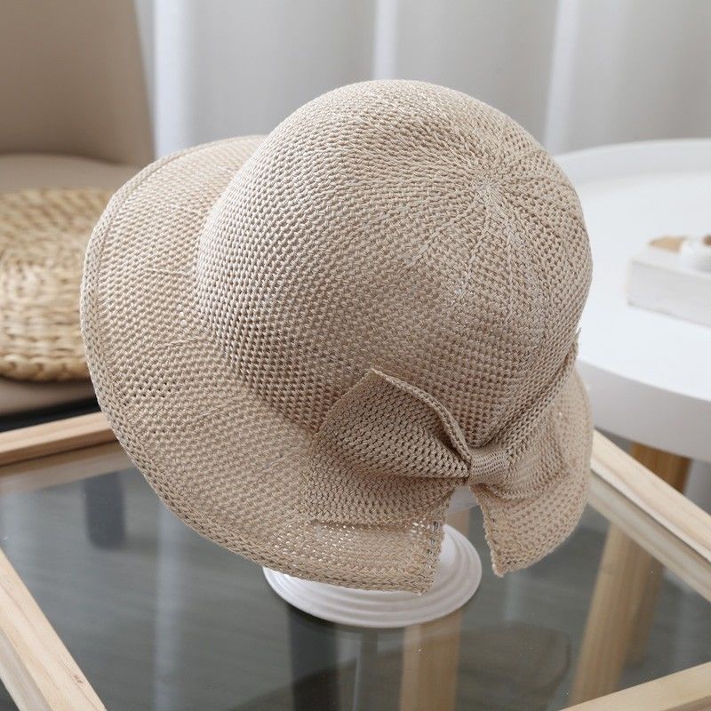 Nón Tai Bèo Vành Rộng Phối Lưới Mỏng Thoáng Khí Thời Trang Mùa Hè Dành Cho Bé Gái