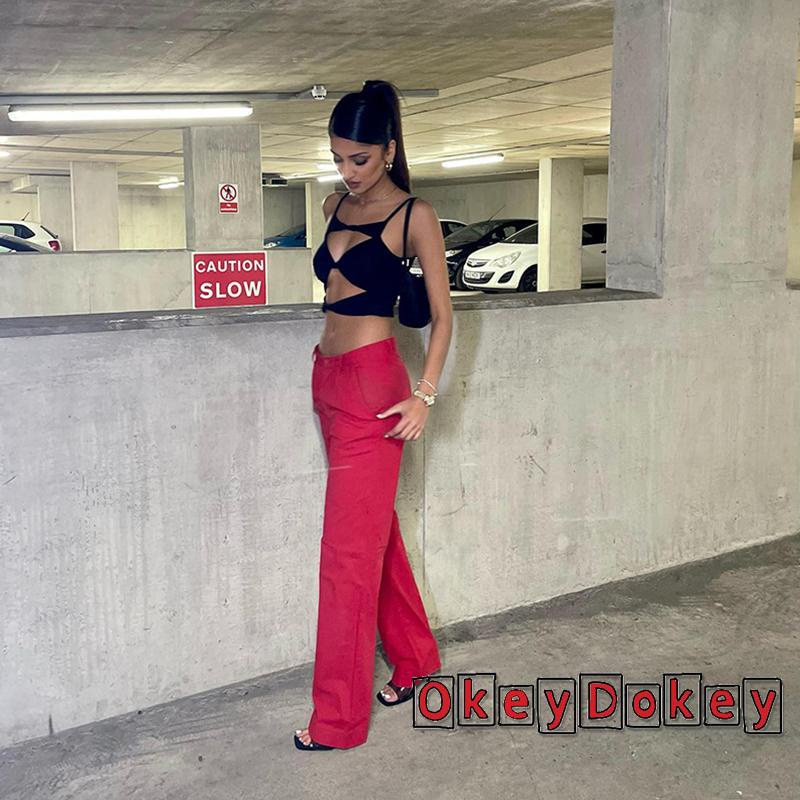 Áo Hai Dây Màu Trơn Dáng Ôm Thời Trang Mùa Hè Cho Nữ